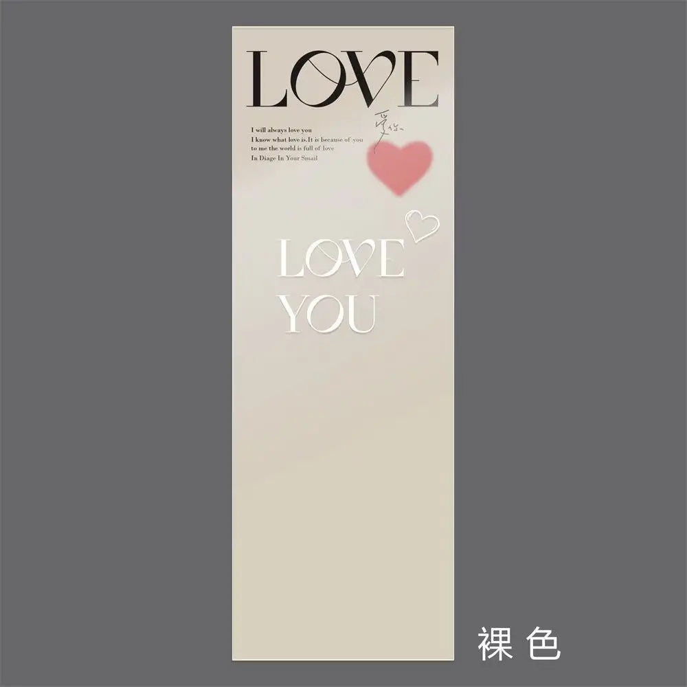 Mothers Day Gift Idea Clear Kraft Paper Flower Sleeves for Single Rose Soft PP Stretch Film Wrap