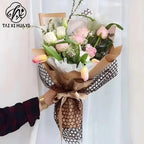 Lafite Coated Single Side Water-proof Eco-Friendly Recyclable Offset Printed Flower Wrapping Paper
