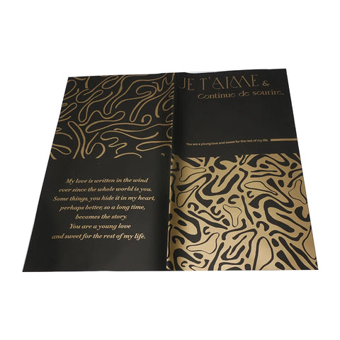 Waterproof Virgin Pulp PE Coating Floral Bouquet Wrapping Paper for Valentine's Day Gifts Florist Packaging Paper