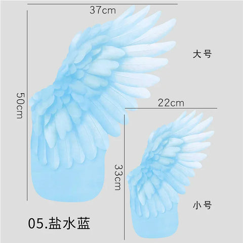 Sky and Birds Flower Kraft Paper Packaging DIY Handmade Wings Alien with Single-Coated Side