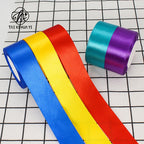 40mm Polyester Satin Ribbon Fashion-Style Floral and Gift Wrapping Ribbon for Birthday Christmas Halloween Decorations