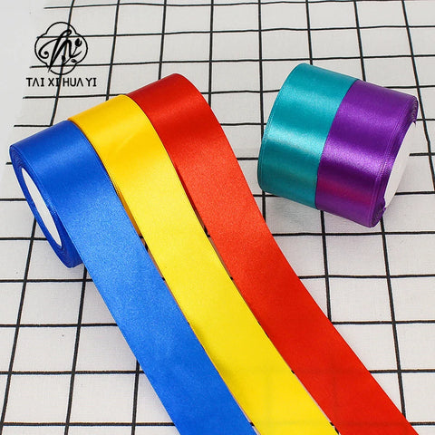 40mm Polyester Satin Ribbon Fashion-Style Floral and Gift Wrapping Ribbon for Birthday Christmas Halloween Decorations