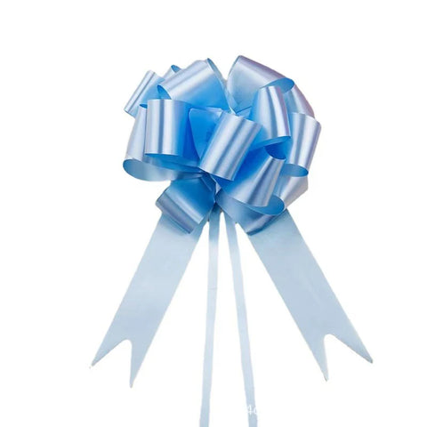 120cm Mixed Color PP Material Pull Bows with Ribbon for Wedding Birthday Anniversary Party Favors Gifts No Logo