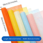 Korean Style Single-Sided Coated Cotton Paper Milk Cotton Flower Packaging with Extracted Design