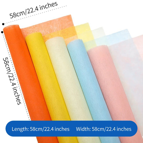 Korean Style Single-Sided Coated Cotton Paper Milk Cotton Flower Packaging with Extracted Design
