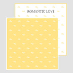 DIY Handmade Gift Packaging Paper Single-sided Waterproof Flower and Love Bouquet Paper for Coated Gifts