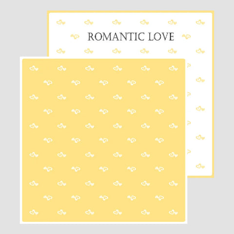 DIY Handmade Gift Packaging Paper Single-sided Waterproof Flower and Love Bouquet Paper for Coated Gifts