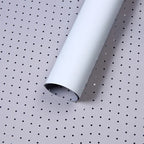 High-End Aluminum Plated Round Dot Thickened Wrapping Paper Small Waterproof Flower Design Single Side Coating