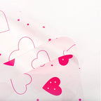Valentine's Day Neon Love Flower Packaging Paper Waterproof Single Side Coated for Your Romantic Moments