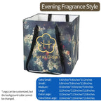 Flower Tote Bag Packaging Paper Bag Internet Famous square Hugging Bag Large Gift Bouquet Handbag