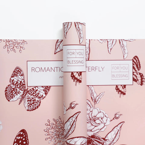 Bouquet Packaging Art Paper Waterproof Personality Elegant Flower Wrapping Paper Fresh and Stylish
