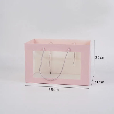 Cradle Flower Box Egg Postpartum Hand Gift Box Flower Basket Flower Bouquet Packaging Box