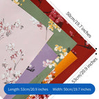 Small Fresh Flower Waterproof Packaging Paper Velvet Cloth Material with Single-sided Coating
