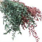 Fine-leaf Preserved Eucalyptus Leaf Dried Flower Bouquet Wreath DIY Material Wedding Decoration