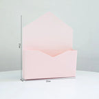 Wholesale Creative Biodegradable Eco-Friendly Flower-Arranged Envelope Box for Valentine's Day/Wedding/Birthday Party 350g Thick