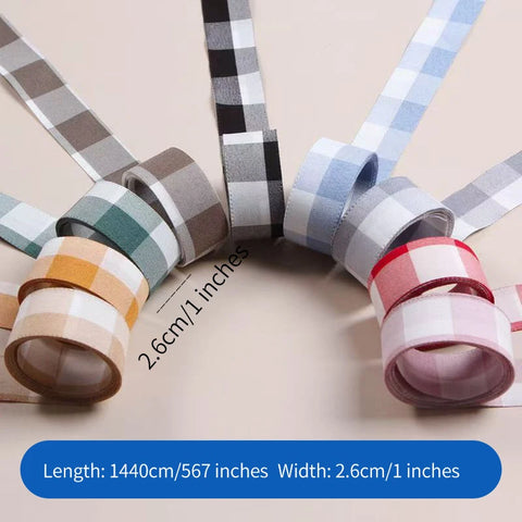 2.5CM Luxury Hot Stamping English Ribbon Love Polyester Flower Gift Packaging Ribbon for Christmas and Weddings