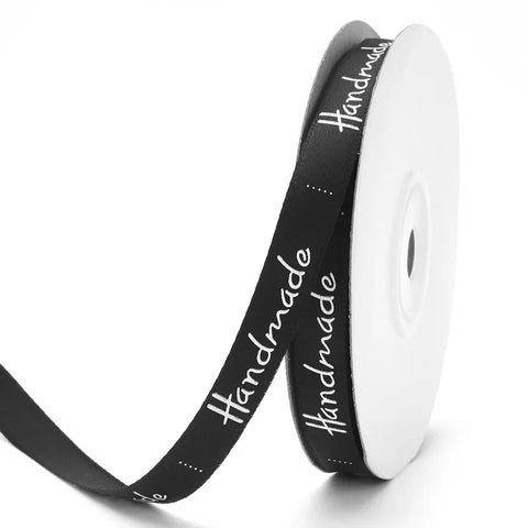 Wholesale Eco-friendly Polyester Printed Handmade Single Face Slogan Cake Decorative Ribbon Wedding
