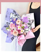 Direct Manufacturer's Coated Butterfly Flower Wrapping Paper for Florists Plastic Floral Wrapping Paper