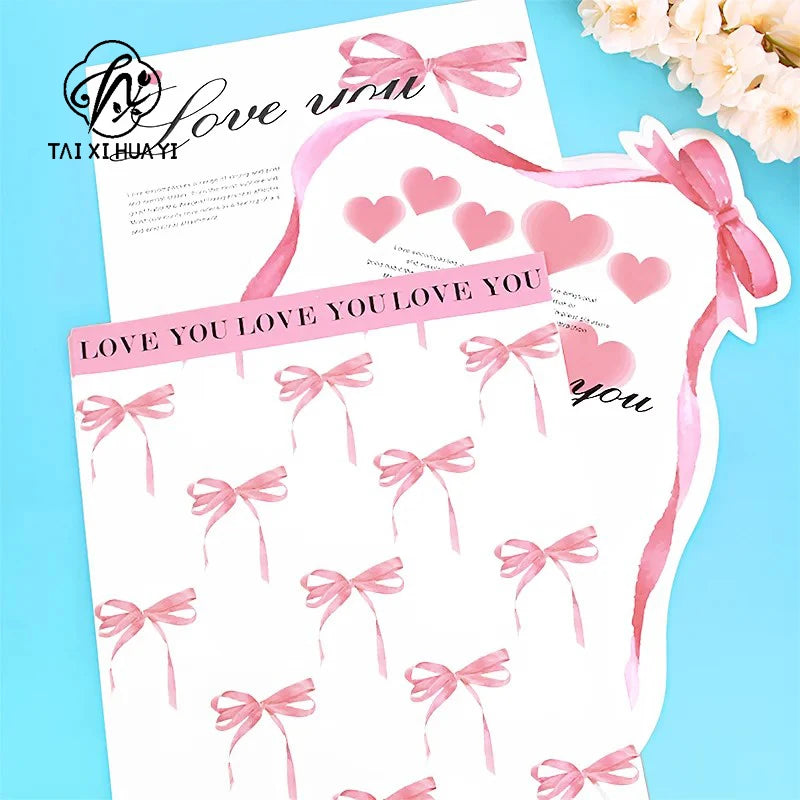 Mother's Day Eco-Friendly Recyclable Sweetheart Style Flower Kraft Paper Packaging Single Side Coated Elegant Romantic Gift Wrap Main image