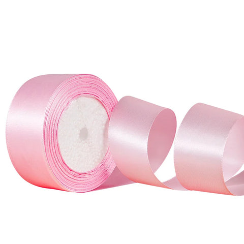 22meters Satin Ribbon 50-Color 4cm Sash DIY Craft Handmade Christmas Wedding Party Fabric Decoration Polyester Gift Ribbons