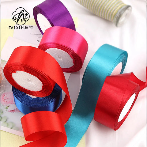 40mm Polyester Satin Ribbon Fashion-Style Floral and Gift Wrapping Ribbon for Birthday Christmas Halloween Decorations