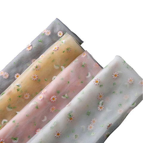 Companion Sun Fairy Yarn Flower Packaging Little Shadow Mesh Series with Single Side Coating