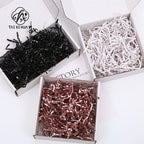 Elegant Luxury Crepe Paper Crinkle Cut Shredded Material for Gift Baskets and Box Packaging Premium Decorative Filler