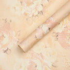 China Manufacture Dream Garden Oil Painting Paper Single Side Coated Flower Wrapping Paper