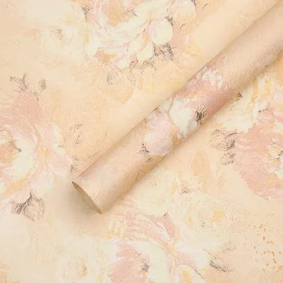 China Manufacture Dream Garden Oil Painting Paper Single Side Coated Flower Wrapping Paper