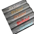 Transparent Happy Birthday Cellophane Virgin Pulp Waterproof Wrapping Paper for Flower Packing Florist Supplies