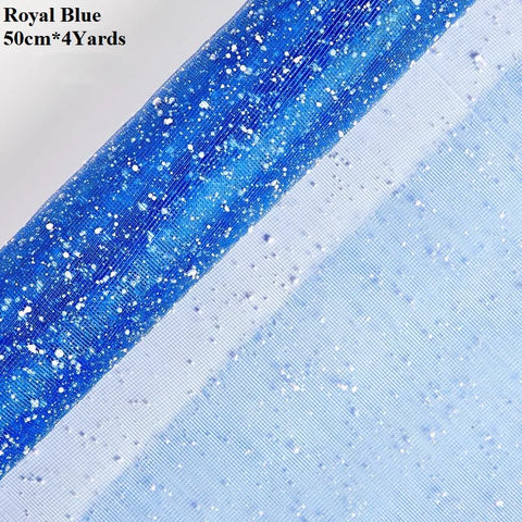 50cm*4Yards/Roll Snowflake Floral Bouquet Gift Box Wrapping Paper Art Paper Florists Supplies Materials Flower Wrapping
