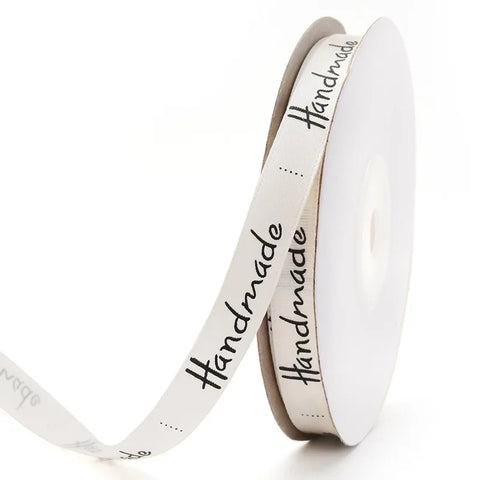 Wholesale Eco-friendly Polyester Printed Handmade Single Face Slogan Cake Decorative Ribbon Wedding