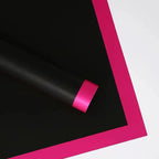 Cynthia Eurasian Paper Waterproof Flower Material Gold Color Edge Border Packaging Paper Bouquet with Coating