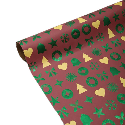 Recyclable Floral Specialty Christmas Tissue Paper Gift Wrapping Paper DIY Bouquet Wrap for Christmas Eve Gifts