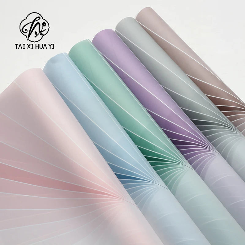 Early Summer DIY Handmade Bouquet Wrapping Paper 57*57cm Waterproof Flower Art Materials for Flowers Perfect Gift Paper