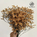 Preserved Crystal Grass Baby's Breath Dried Flowers for Home Arrangement & Wedding DIY Bouquet Baby Breath Flower Artificial