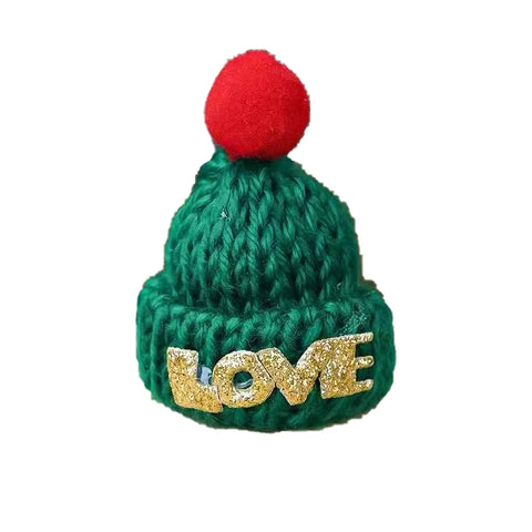 Red Fruit Branches Golden Fortune Handicraft Fashion Christmas Decoration Cashmere Yarn Flower Pot Hanging Accessories