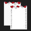 Heart-shaped Flower Wrapping Paper Double-sided PE Coating Antistatic for Valentine's Day Art Paper Packaging