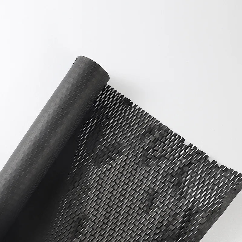 Single-Sided Coated Honeycomb Paper Packaging for Fresh Flower Bouquets Elegant Mesh Lining