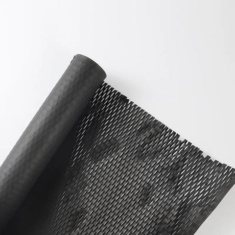 Single-Sided Coated Honeycomb Paper Packaging for Fresh Flower Bouquets Elegant Mesh Lining