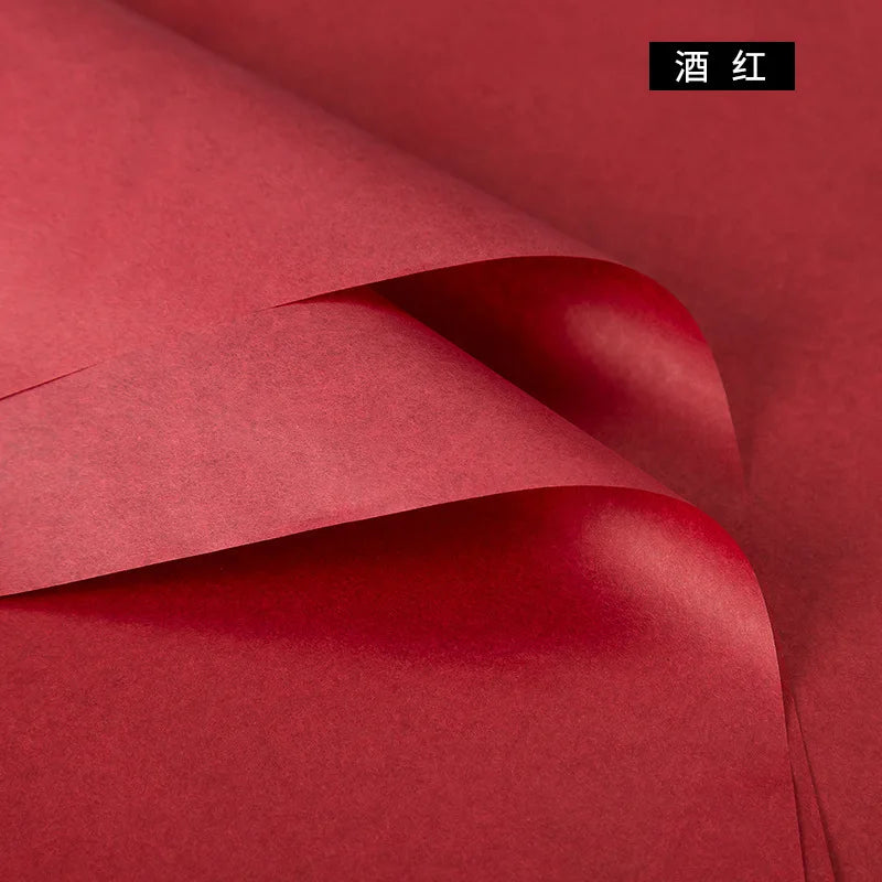 Customized Advanced Ins Snow Pear Flower Wrapping Paper Single Side PE Coated for Village-inner Use