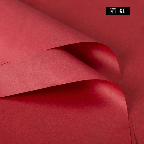 Customized Advanced Ins Snow Pear Flower Wrapping Paper Single Side PE Coated for Village-inner Use