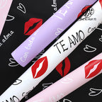 Valentine's Day Red Flower Wrapping Paper Single Side Coated Water-proof Eco-friendly Recyclable