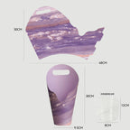 New Flowery Brand Recyclable Oil-Painted Handheld Ice Cream Shaped Stamping Paperboard Liner Customizable Gift Craft Box