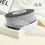 Luxury Ribbon Lace Hollow Lace 25 Sizes Baked Cake Packaging for Valentine's Day Christmas and Wedding Featuring Flowers