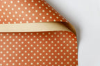 Single-Sided Polka Dot Kraft Wrapping Paper Recyclable Christmas Dotted Packaging Gift Wrap Gift Wrapping Paper