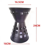 Christmas Design Plastic Container Flower Holder with Drainage Hole for Garden Use-Durable Modern Minimalist