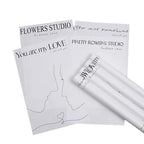 Waterproof White Floral Gift Packing Paper Flower Paper Wrapping for Wedding Decoration Premium Paper & Paperboards Product
