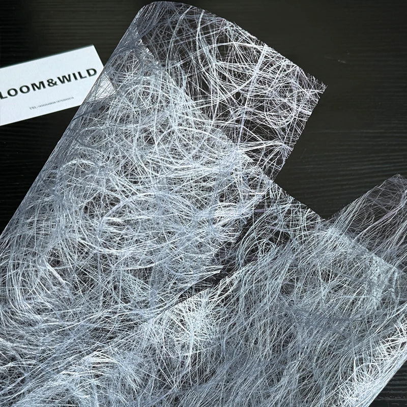 Wholesale Single Side PE Coating Raffia Grass Inner Lining Material for Fresh Flower Bouquet Packaging