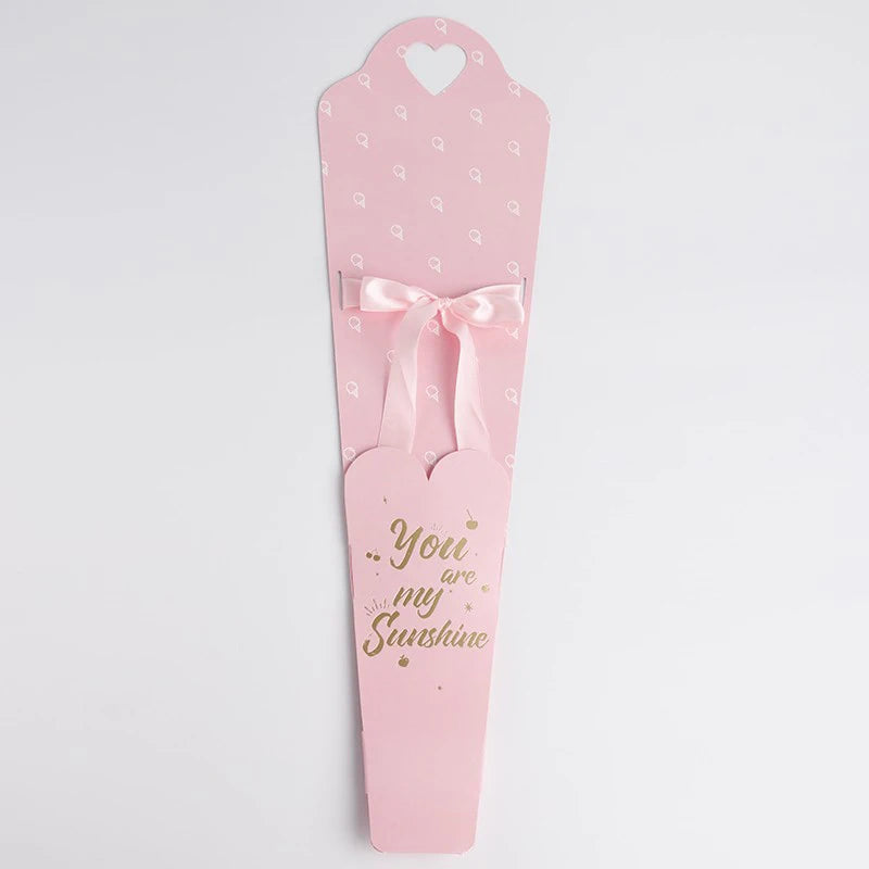 10pcs New Creative Kraft Paper Flower Box for Valentines Day Gifts and Flower Wrapping Packaging